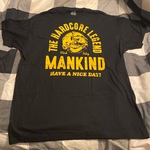 Mick Foley shirt Mankind Cactus Jack Dude Love WWF WWE ECW WCW wrestling TNA AEW